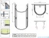 Radaway Premium Plus P Kabina półokrągła 100x90 szkło brązowe + Brodzik Delos P + syfon 33300-01-08N/4Z19035-03N